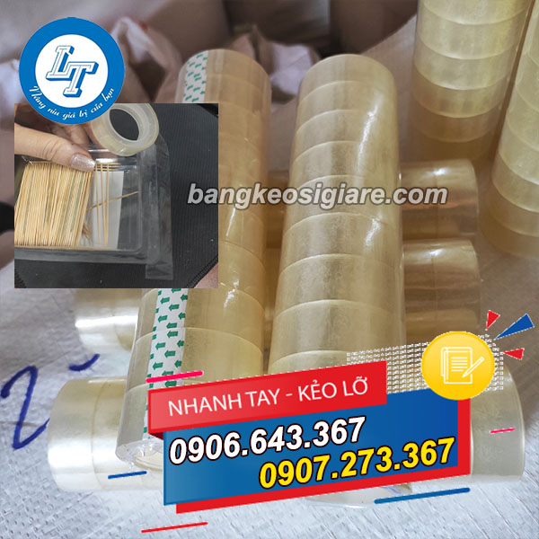 BĂNG KEO VĂN PHÒNG PHẨM - BĂNG KEO SỈ GIÁ RẺ BĂNG KEO VĂN PHÒNG PHẨM
