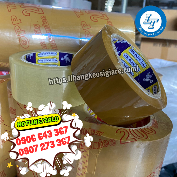 BĂNG KEO CÁC LOẠI GIÁ KHUYẾN MÃI TẾT băng keo trong đục