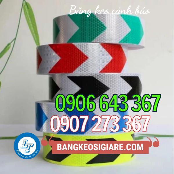 BÁN SỈ BĂNG KEO CẢNH BÁO MŨI TÊN 4F8 băng keo cảnh báo nhiều màu
