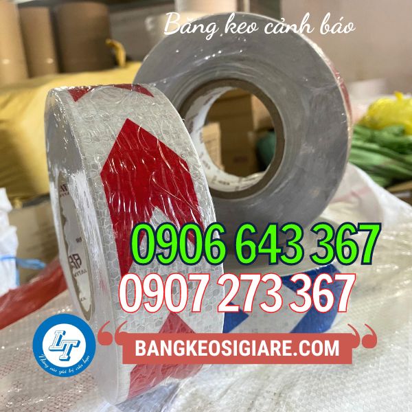 BÁN SỈ BĂNG KEO CẢNH BÁO MŨI TÊN 4F8 băng keo mũi tên 4f8