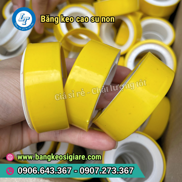GIÁ SỈ CÁC LOẠI BĂNG KEO CAO SU NON QUẤN ỐNG NƯỚC TIỆN DỤNG băng keo cao su non pq 9048