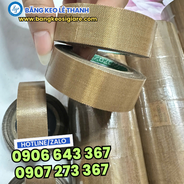 Băng keo chịu nhiệt Teflon chất lượng Băng keo chịu nhiệt Teflon chất lượng