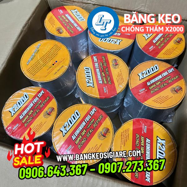 Băng keo chống thấm X2000 tiện lợi giá sỉ Băng keo chống thấm X2000 tiện lợi giá sỉ