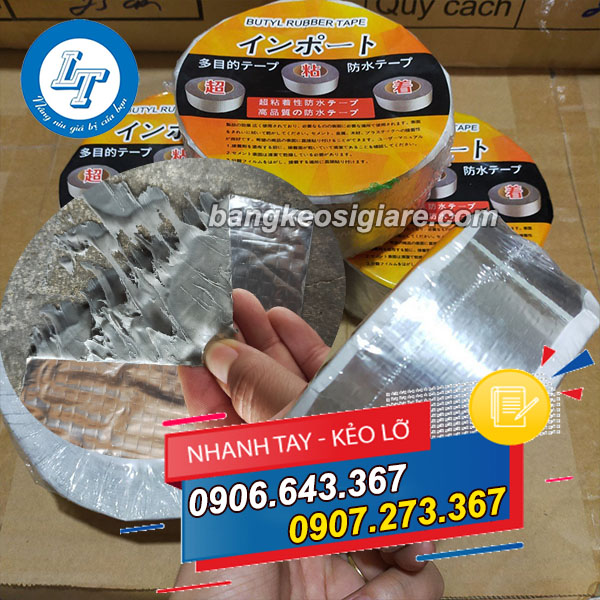 SỈ BĂNG DÍNH CHỐNG THẤM NƯỚC LOẠI THÔNG DỤNG SỈ BĂNG DÍNH CHỐNG THẤM NƯỚC