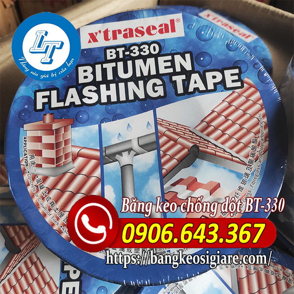 NƠI CUNG CẤP BĂNG KEO CHỐNG DỘT X'TRASEAL BT- 330 GIÁ THẤP băng keo chống dột BT 330