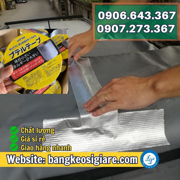 ĐỊA CHỈ BÁN SỈ BĂNG KEO CHỐNG THẤM CHO MÙA MƯA NHIỀU SIZE băng keo chống dột dán bao bạt