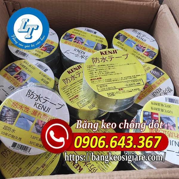 GIÁ BĂNG KEO CHỐNG DỘT TẠI BÌNH TÂN, BÌNH CHÁNH băng keo chống dột kenji