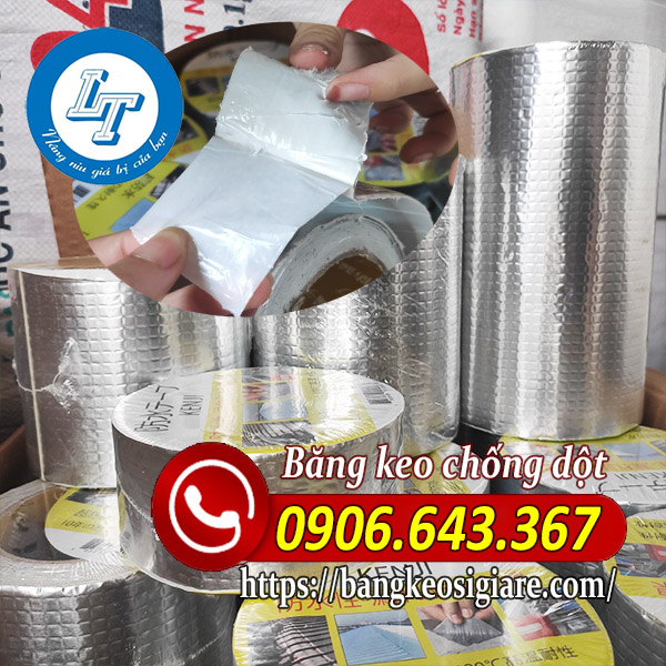 GIÁ BĂNG KEO CHỐNG DỘT TẠI BÌNH TÂN, BÌNH CHÁNH Băng keo chống dột dính chắc chắn