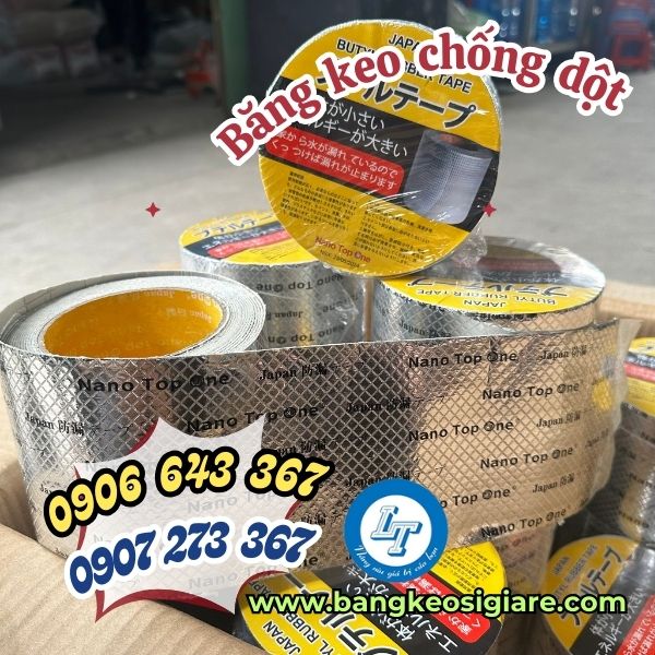 băng keo chống dột nano top one, hàng chính hãng giá rẻ băng keo chống dột nano top one