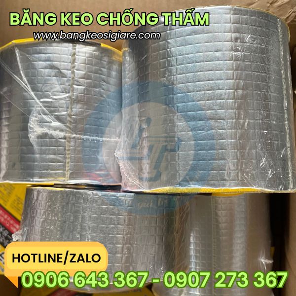 Băng keo chống thấm mái tôn giá sỉ chất lượng Băng keo chống thấm đa dạng kích thước