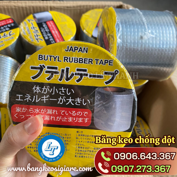Băng keo chống thấm nhật bản 10f Băng keo chống thấm nhật bản
