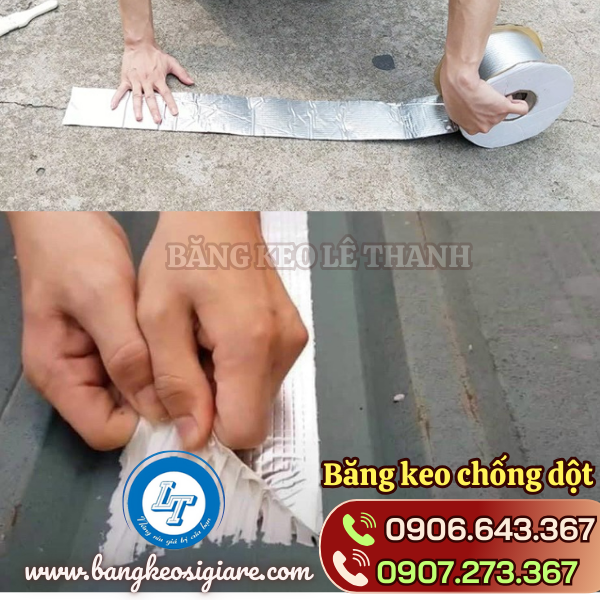 Ứng dụng băng keo chống thấm Ứng dụng băng keo chống thấm
