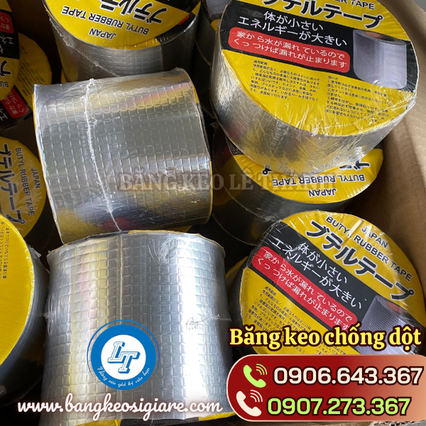 Băng keo chống thấm nhật bản đa dạng kích thước Băng keo chống thấm nhật bản đa dạng kích thước