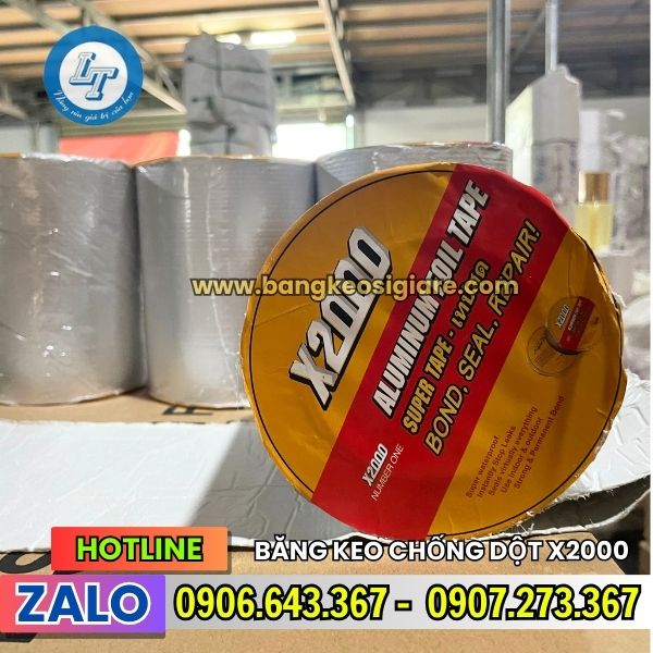 BĂNG KEO CHỐNG THẤM X2000 GIÁ RẺ BĂNG KEO CHỐNG THẤM X2000 GIÁ RẺ