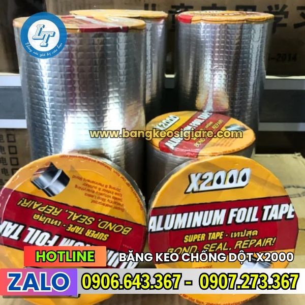 BĂNG KEO CHỐNG THẤM X2000 GIÁ RẺ BĂNG KEO CHỐNG THẤM X2000 GIÁ RẺ