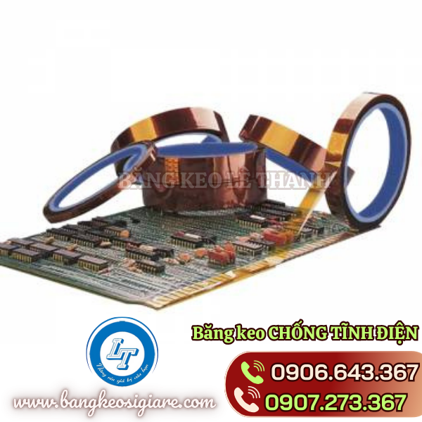Ứng dụng băng keo chống tĩnh điện trong bảng mạch Ứng dụng băng keo chống tĩnh điện trong bảng mạch