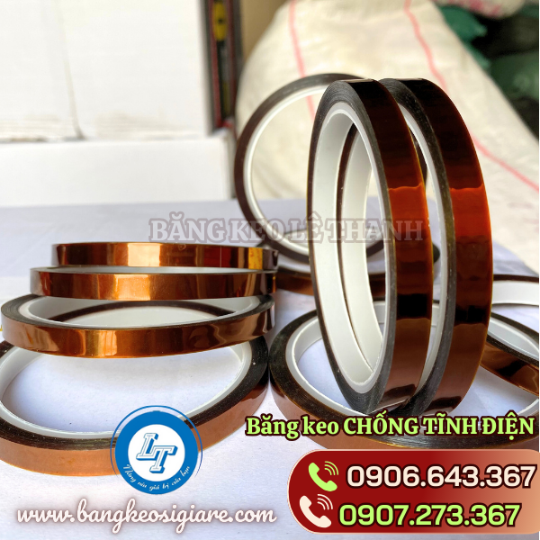 Băng keo chống tĩnh điện 0.8cm Băng keo chống tĩnh điện 0.8cm