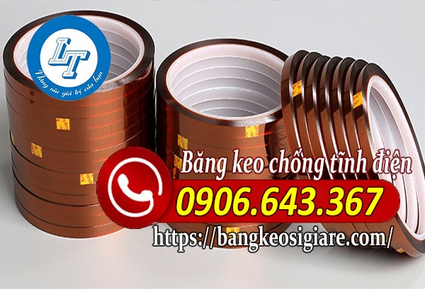 TÌM MUA BĂNG KEO CHỐNG KEO ĐIỆN CHỊU NHIỆT GIÁ SỈ NHẤT băng keo chống tĩnh điện