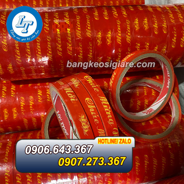 BĂNG KEO CHÚC MỪNG NĂM MỚI GIÁ SỈ TỐT NHẤT BĂNG KEO CHÚC MỪNG NĂM MỚI