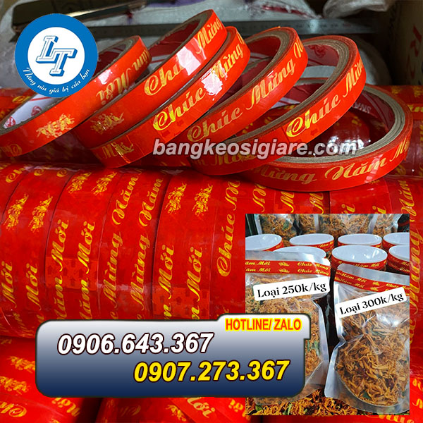 BĂNG KEO CHÚC MỪNG NĂM MỚI GIÁ SỈ TỐT NHẤT ỨNG DỤNG BĂNG KEO CHÚC MỪNG NĂM MỚI