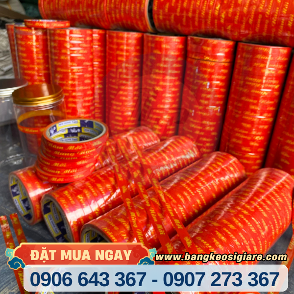 Mua băng keo chúc mừng năm mới Mua băng keo chúc mừng năm mới