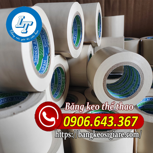 ĐỊA CHỈ SẢN XUẤT BĂNG KEO THỂ THAO Ở ĐÂU Băng keo đá banh chính phẩm