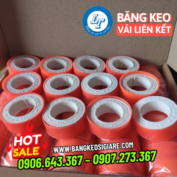 Băng keo vải liên kết Lê Thanh băng keo đá gà chất lượng