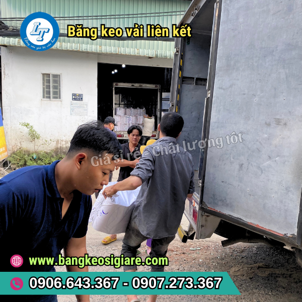 GIÁ BĂNG KEO VẢI LIÊN KẾT MÀU TRẮNG VỎ CAM ƯU ĐÃI TẠI HCM giao hàng băng keo