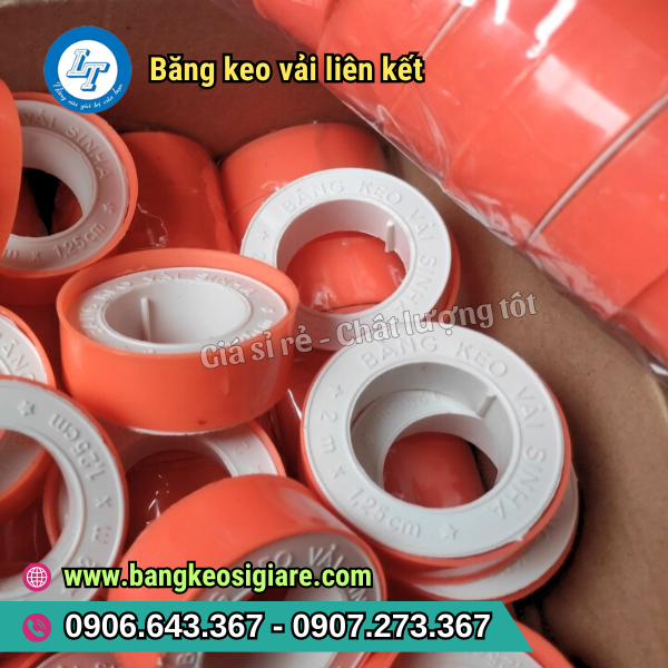 GIÁ BĂNG KEO VẢI LIÊN KẾT MÀU TRẮNG VỎ CAM ƯU ĐÃI TẠI HCM GIÁ BĂNG KEO VẢI LIÊN KẾT MÀU TRẮNG VỎ CAM ƯU ĐÃI TẠI HCM
