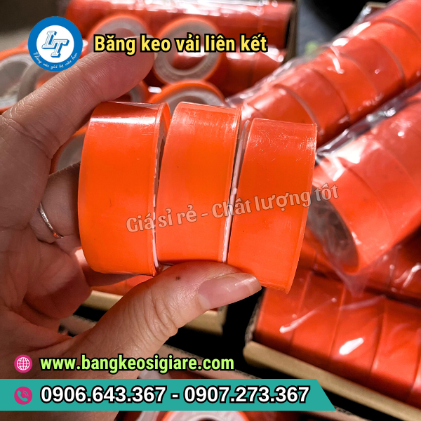 GIÁ BĂNG KEO VẢI LIÊN KẾT MÀU TRẮNG VỎ CAM ƯU ĐÃI TẠI HCM vỏ cam băng keo vải liên kết