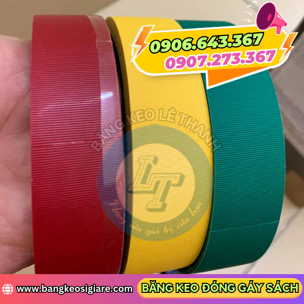 Băng keo simili bề mặt có các sợi vân Băng keo simili bề mặt có các sợi vân