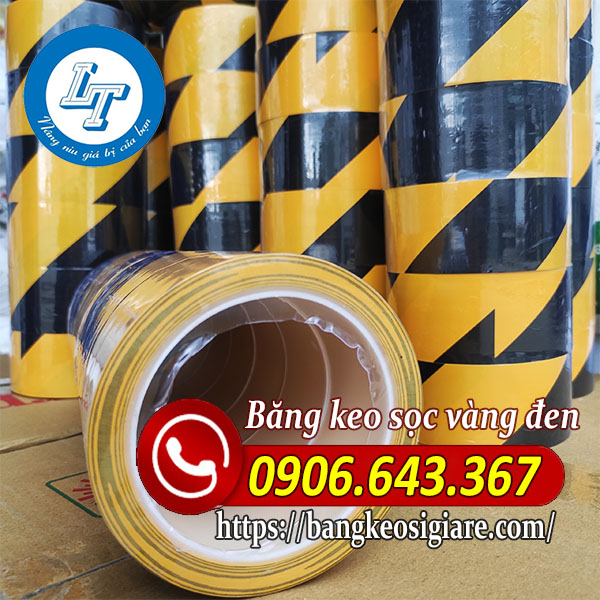 BĂNG KEO DÁN NỀN SỌC VÀNG ĐEN GIÁ HỢP LÝ băng keo dán nền sọc vàng đen