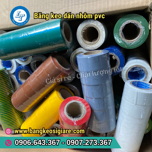 BĂNG KEO VÁ NHÔM PVC ĐỦ MÀU BÁN SỈ CHO ĐẠI LÝ BĂNG KEO VÁ NHÔM PVC ĐỦ MÀU BÁN SỈ CHO ĐẠI LÝ