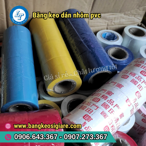 BĂNG KEO VÁ NHÔM PVC ĐỦ MÀU BÁN SỈ CHO ĐẠI LÝ BĂNG KEO VÁ NHÔM PVC ĐỦ MÀU BÁN SỈ CHO ĐẠI LÝ