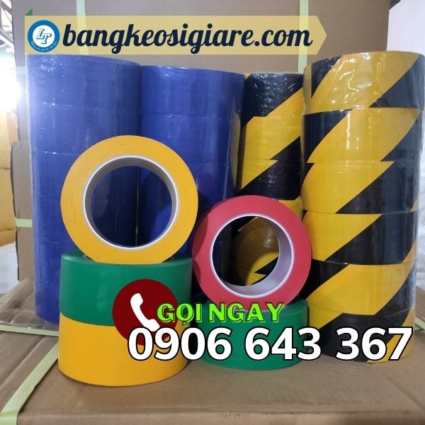 sỉ băng dính dán sàn không phai, độ bền cao băng keo dán sàn