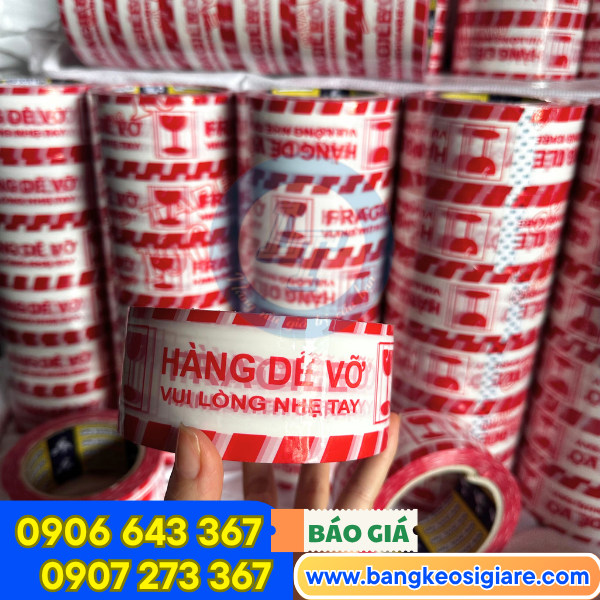 Băng keo in logo trên nền trong suốt Băng keo in logo trên nền trong suốt