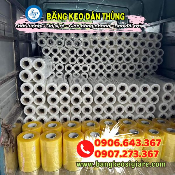 nhận báo giá các loại băng keo dán thùng băng keo dán thùng chất lượng