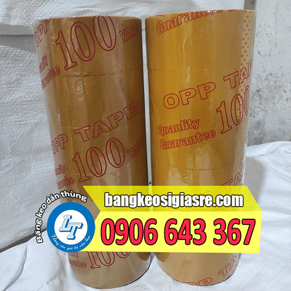 nhà cung cấp băng keo dán thùng carton giá sỉ miền Nam băng keo dán thùng loại đục