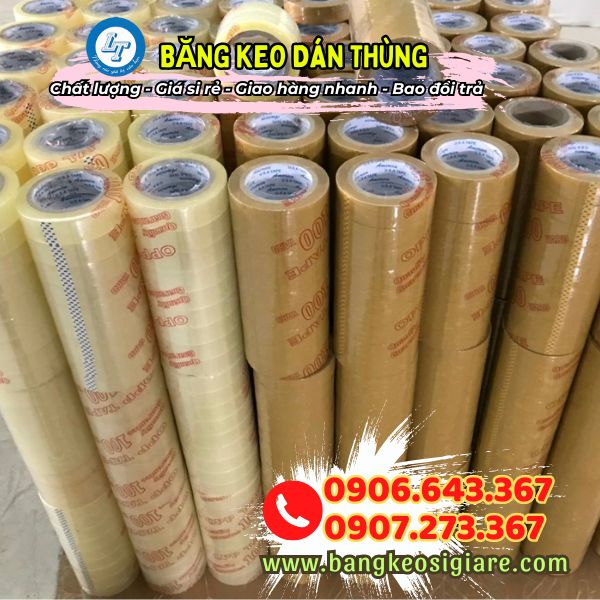 nhận báo giá các loại băng keo dán thùng băng keo dán thùng giá sỉ