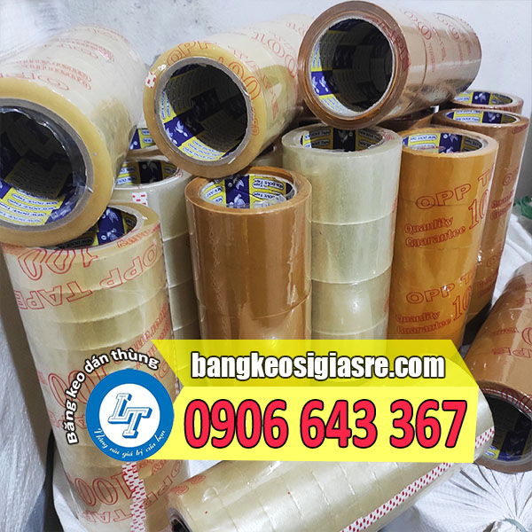 nhà cung cấp băng keo dán thùng carton giá sỉ miền Nam băng keo dán thùng hcm