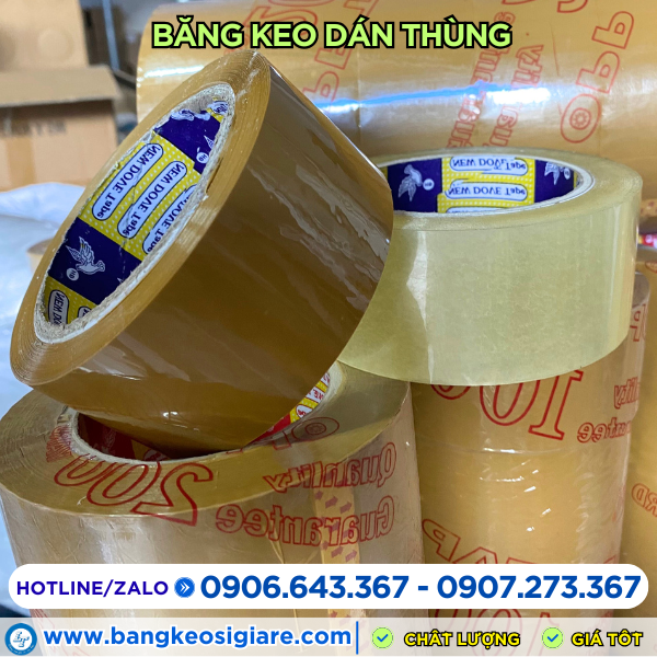 Băng keo dán thùng Băng keo dán thùng
