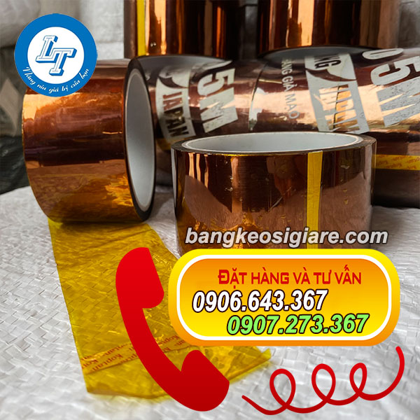 BĂNG DÍNH CHỐNG TĨNH ĐIỆN CHỊU NHIỆT GIÁ RẺ băng keo chống tĩnh điện 5f