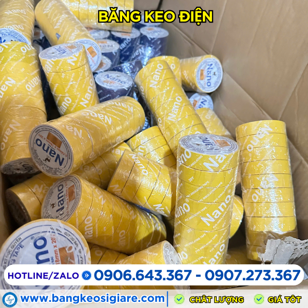 Băng keo điện Nano sẵn ngay kho Băng keo điện Nano sẵn ngay kho