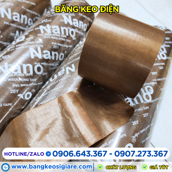 Băng keo điện teflon 7f Băng keo điện teflon 7f