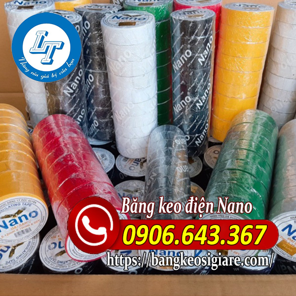GIá sỉ các loại băng keo điện nano hiện nay Băng keo điện nano đại bàng