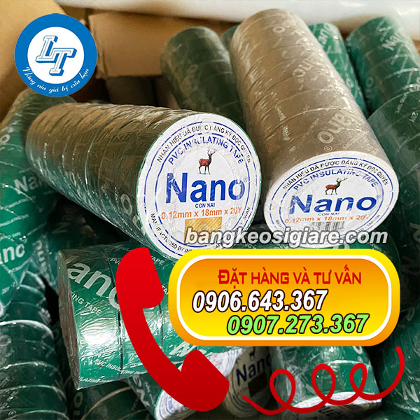 CƠ SỞ BÁN SỈ BĂNG KEO ĐIỆN NANO băng keo điện nano giá rẻ