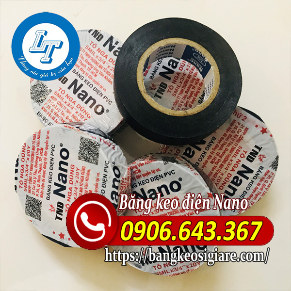 GIá sỉ các loại băng keo điện nano hiện nay Băng keo điện nano tô nga dũng