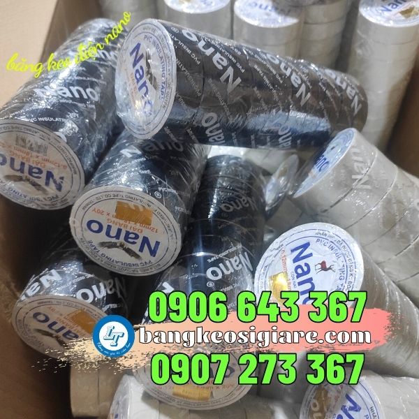 mua băng keo điện nano con nai, đại bàng giá rẻ ở đâu băng keo điện nano màu đen