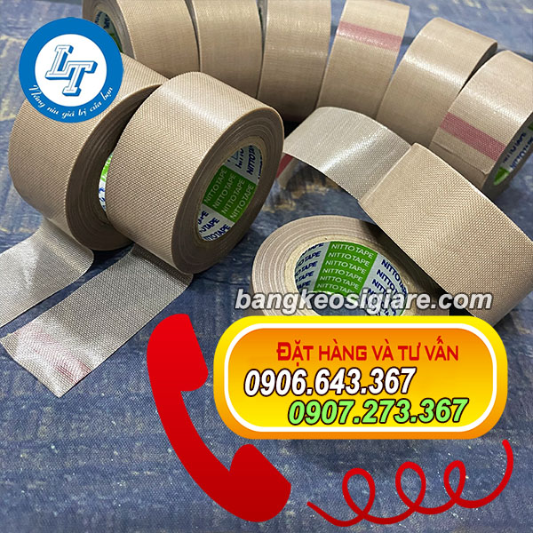 BĂNG KEO CHỊU NHIỆT NITTO TEFLON GIÁ SỈ RẺ BĂNG KEO CHỊU NHIỆT NITTO TEFLON GIÁ SỈ