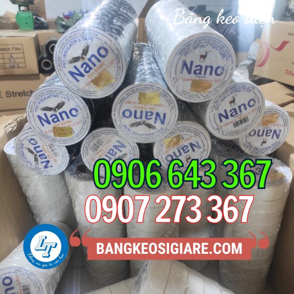 MUA SỈ BĂNG KEO CÁCH ĐIỆN NANO, NITTO băng keo điện nano đại bàng